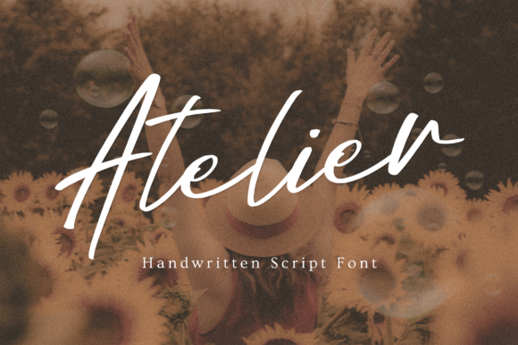 Atelier: A Handwritten Font for Elegant Design