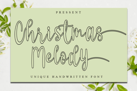 Christmas Melody Font Review