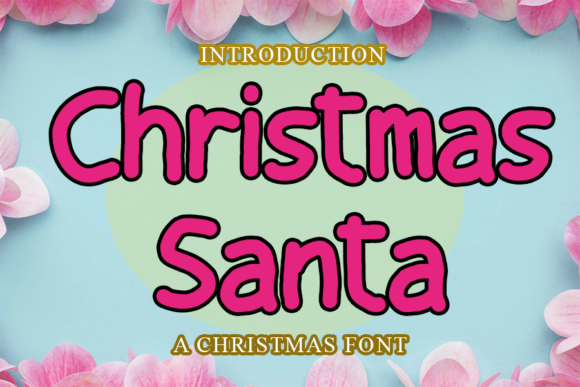 Christmas Santa Font for Creative Projects