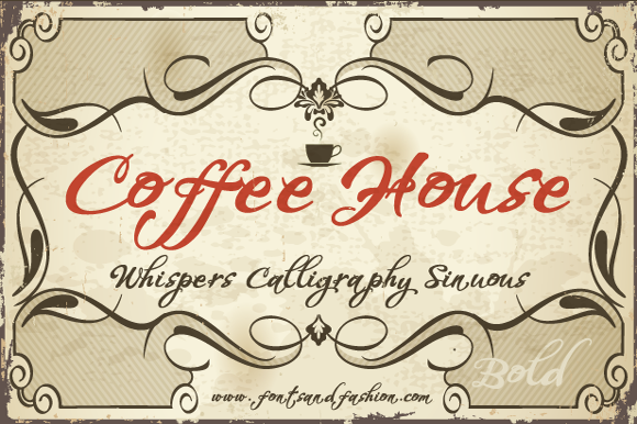 Coffee House Font: A Sweet Handwritten Touch