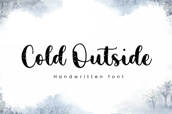 Cold Outside Font: Stylish Script for Creative Makers