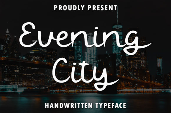 Evening City Font for Creative Projects