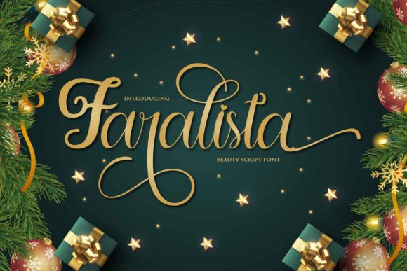 Faralista: A Delicate Script Font
