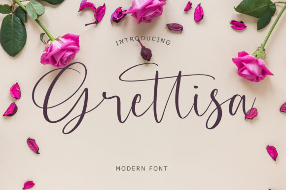 Grettisa: A Stylish Script Font