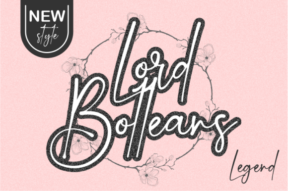 Lord Bolleans: A Stylish Handwritten Font