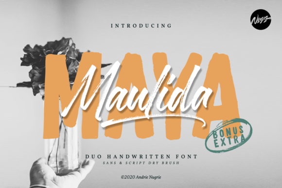 Maulida Maya: A Bold Font for Creative Campaigns