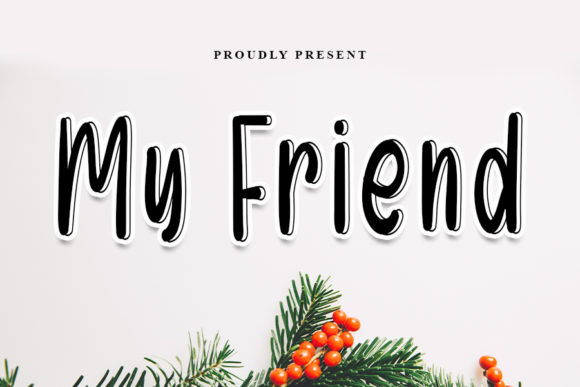 My Friend Font: A Friendly Typeface for Web Design