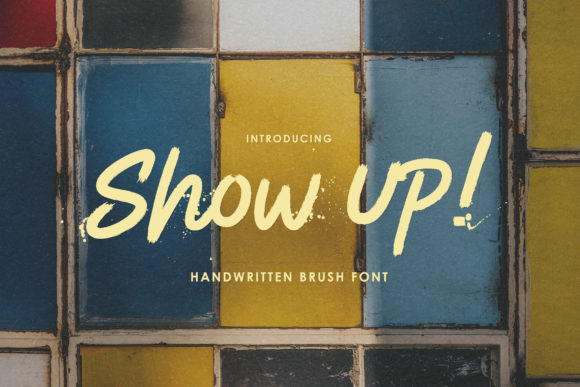 Show Up Font Review