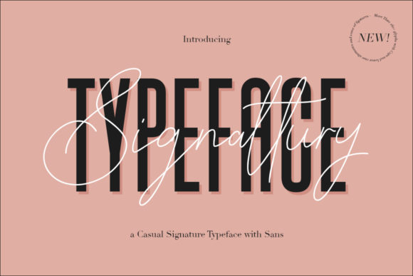 Signattury: A Font for Creative Projects