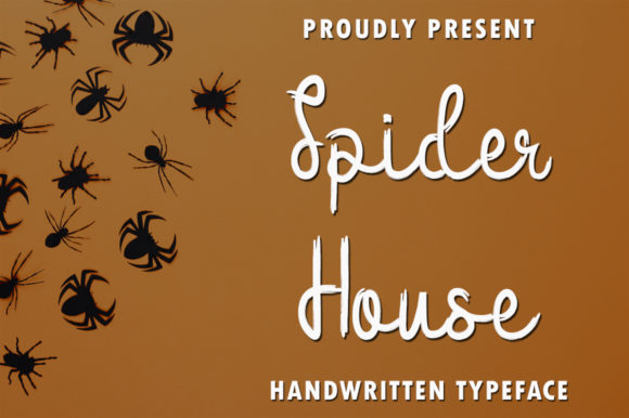 Spider House: A Handwritten Font for Elegant Design