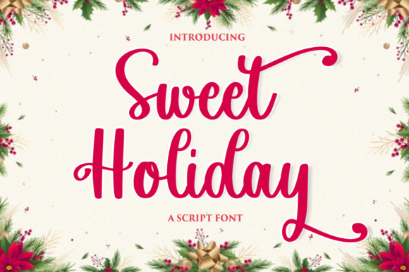 Sweet Holiday Font for Business