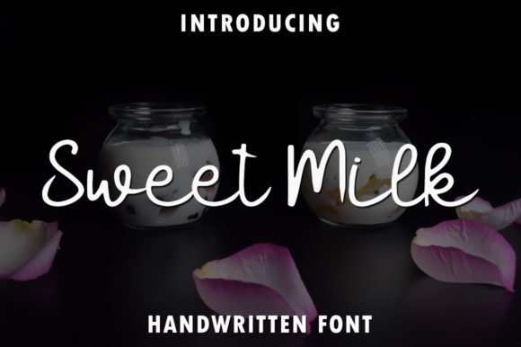 Sweet Milk Font: Elegant Script for Editorial Design