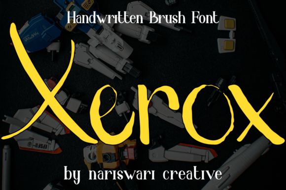 Xerox: A Handwritten Font for Elegant Design